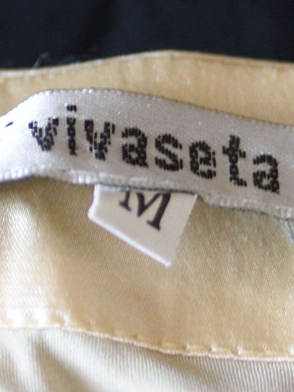 Vivaseta Silk Top With Embroidery On Silk Chiffon - Picture 6 of 7